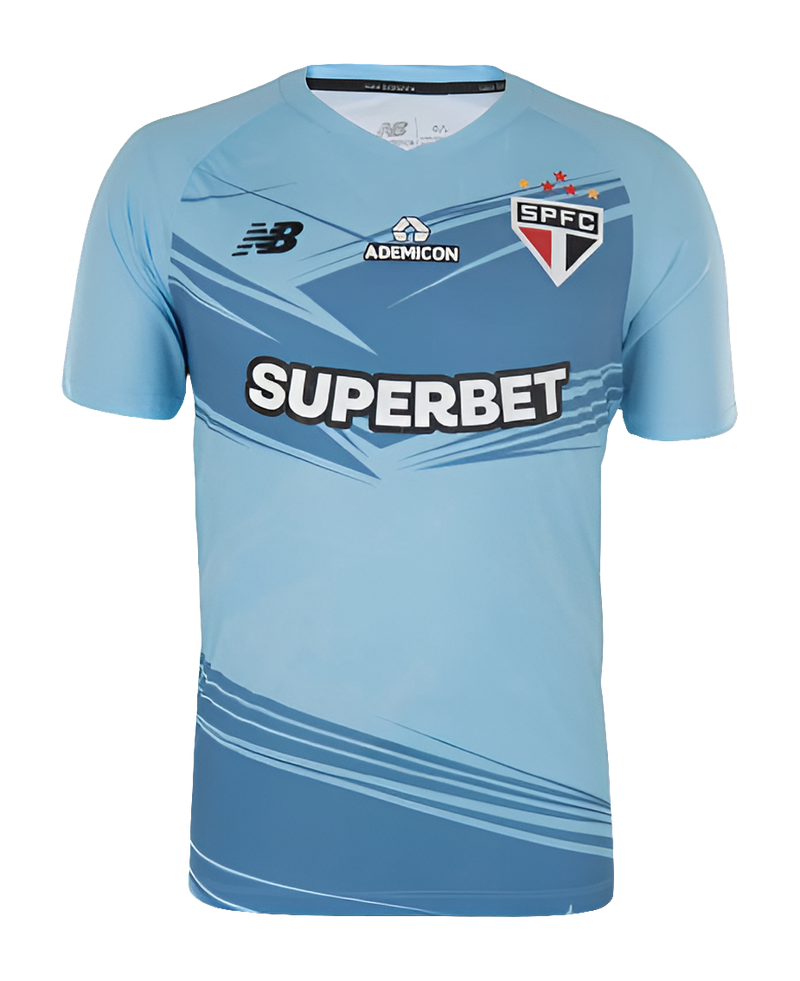 Camisa São Paulo Goleiro Azul Claro 25/26